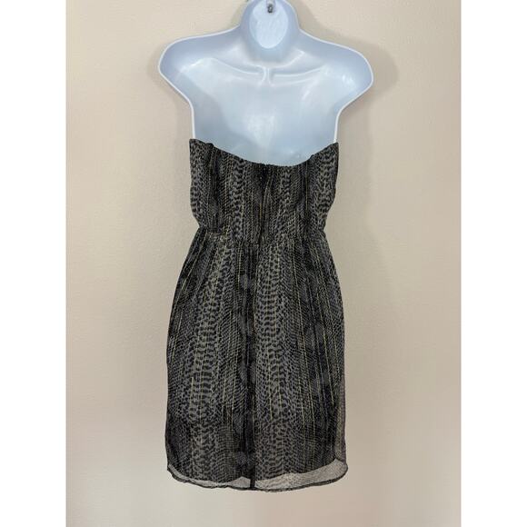 Twelfth Street by Cynthia Vincent Silk Strapless Dress Size 4 - Picture 3 of 7